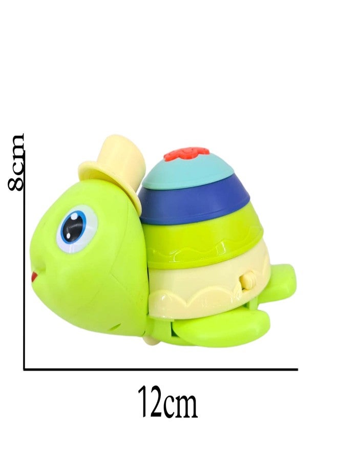 JNiL Push Back Friction Toy with Lighting Music tortise Toy (Pack of 1) - Image 4